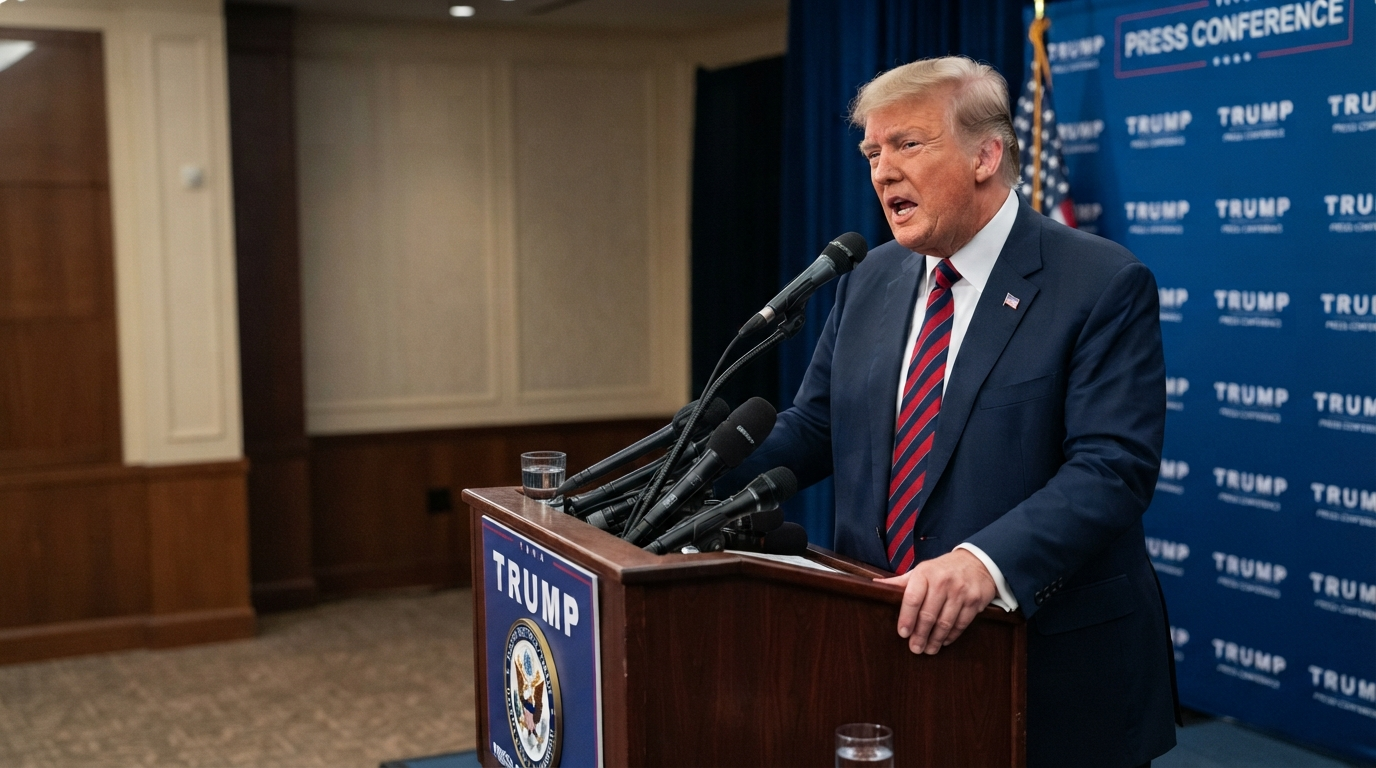 Donald Trump, presidente electo de EE. UU., exigió el cese inmediato de las ejecuciones de manifestantes en Irán, en medio de la crisis sociopolítica y la represión estatal. Foto: Ilustración.