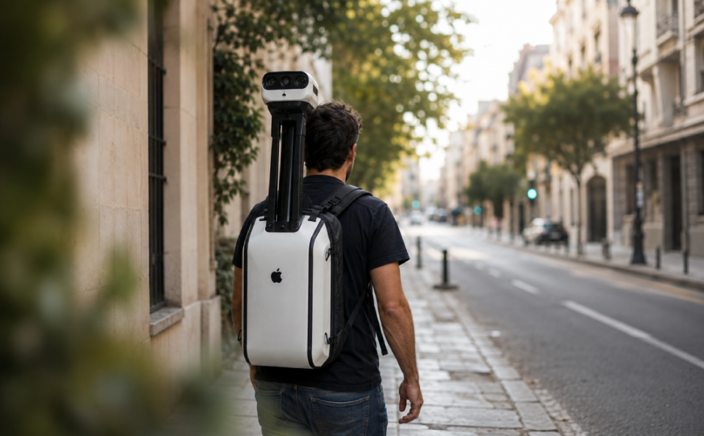 Apple busca personal para actualizar sus mapas a pie con equipos especializados. Pagan hasta $31 la hora Foto: Ilustración.