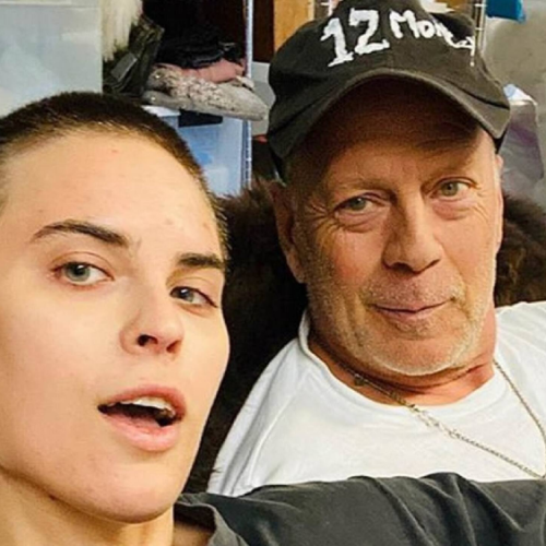 Tallulah y Bruce Willis. Archivo