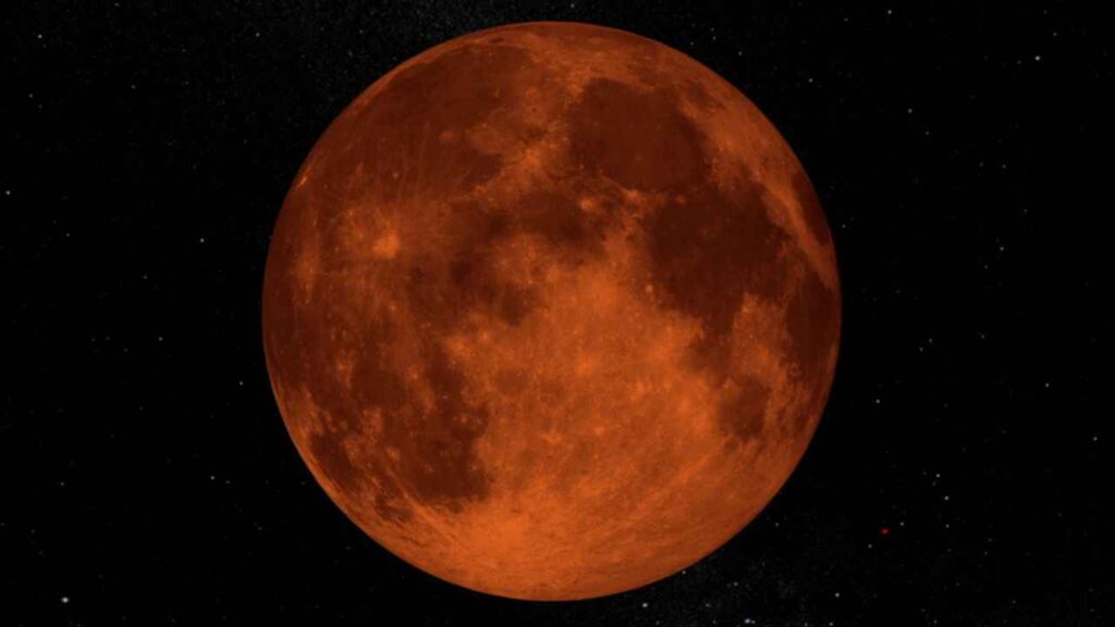 La visibilidad del eclipse lunar dependerá directamente de que las nubes permitan despejar el cielo esa noche. Foto: NASA