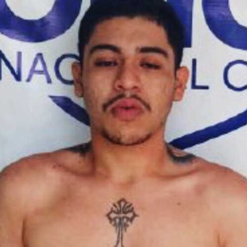 Alvin Asael Martínez Mancía fue capturado por agentes de la PNC en San Marcos tras agredir a su compañera de vida. Foto: PNC