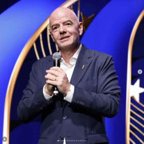 Gianni Infantino encabeza una reunión de crisis en Marruecos tras el fallido intento de privatizar derechos comerciales de la FIFA. Foto: Instagram