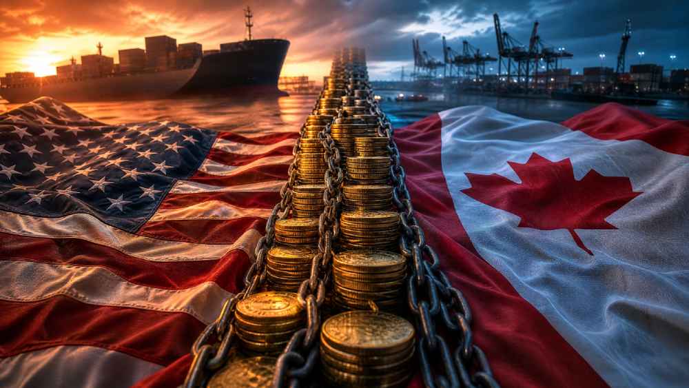 Las tensiones comerciales amenazan la estabilidad del comercio entre Washington y Ottawa. IA