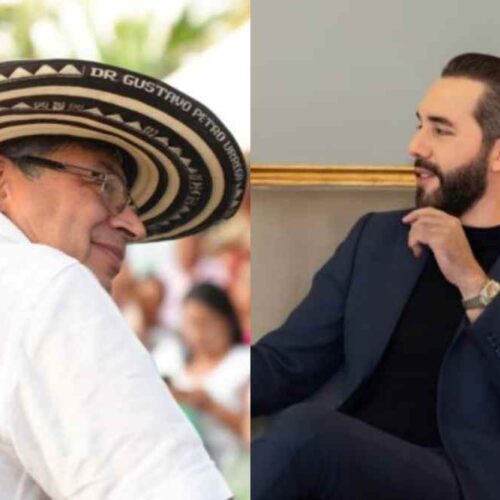 Los mandatarios Gustavo Petro y Nayib Bukele han utilizado la red social X para confrontar sus visiones opuestas sobre seguridad y gobernanza. (Foto: Archivo)