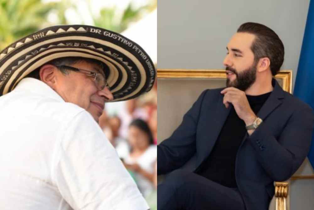 Los mandatarios Gustavo Petro y Nayib Bukele han utilizado la red social X para confrontar sus visiones opuestas sobre seguridad y gobernanza. (Foto: Archivo)