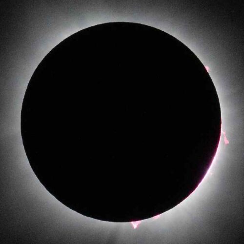 La NASA se prepara para captar un nuevo eclipse solar total. ¿Podrás verlo desde tu ubicación? Foto: NASA/Keegan Barber.