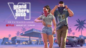 La colaboración entre Netflix y Rockstar Games promete revelar detalles inéditos del mapa y la historia de GTA VI. Imagen: Netflix.com
