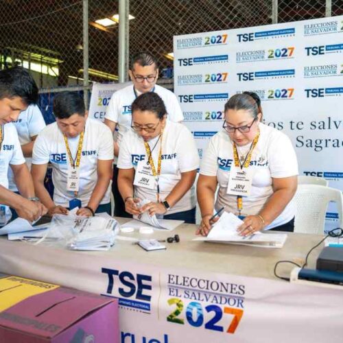 El TSE convocó oficialmente a las elecciones que se celebrarán el 28 de febrero de 2027 en El Salvador. Cortesía