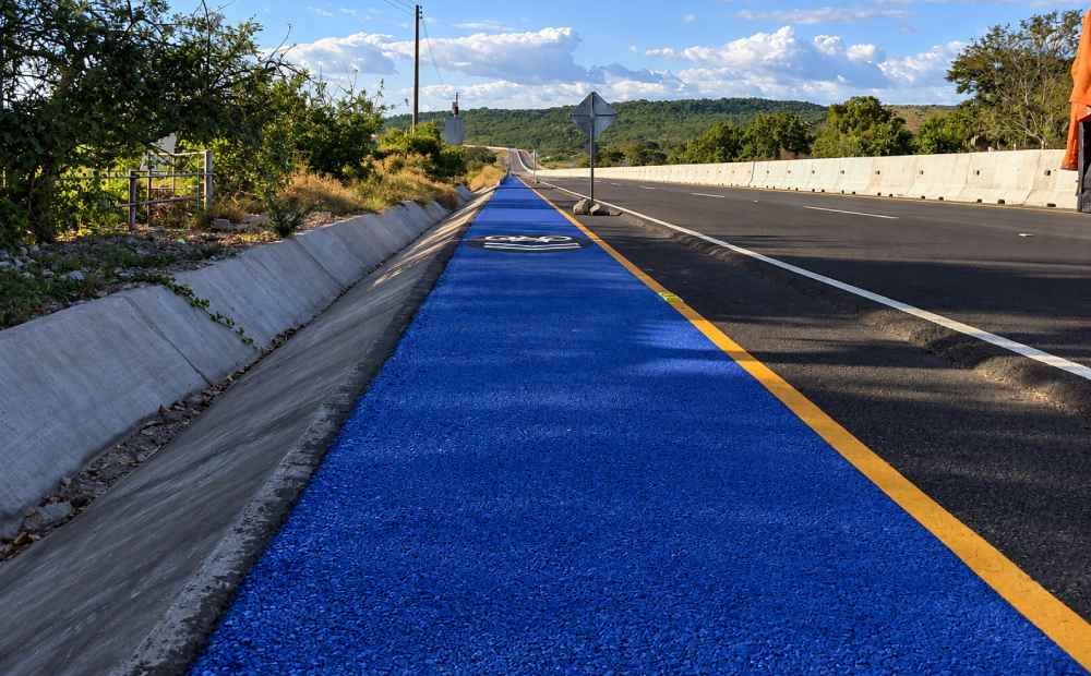 El MOPT proyecta 8.5 kilómetros de nuevas ciclovías distribuidas entre San Salvador Centro, San Salvador Este y La Libertad Sur. Foto: @ObrasPublicasSV