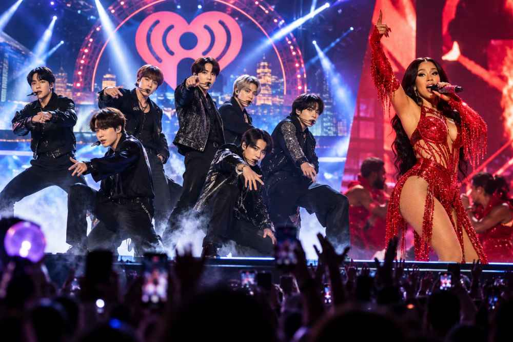 BTS cerró la primera jornada del iHeartRadio Music Festival 2026 en el T-Mobile Arena de Las Vegas. Foto: Kevin Winter para iHeartRadio. Foto: Ilustración.