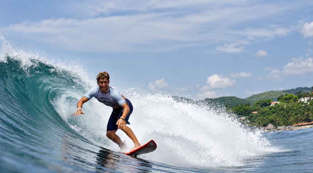 El surf internacional funciona como una vitrina deportiva y turística para las playas salvadoreñas y otros destinos del país. Foto: @SurfCity.