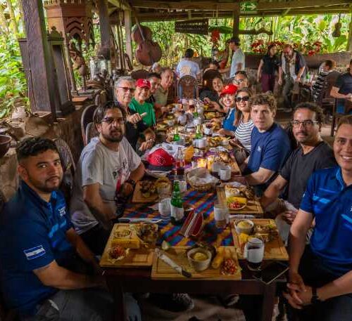 El turismo de El Salvador fue presentado a compradores internacionales mediante recorridos por playas, volcanes, pueblos, sitios arqueológicos y otros destinos del país. Foto: ESTM/CASATUR.