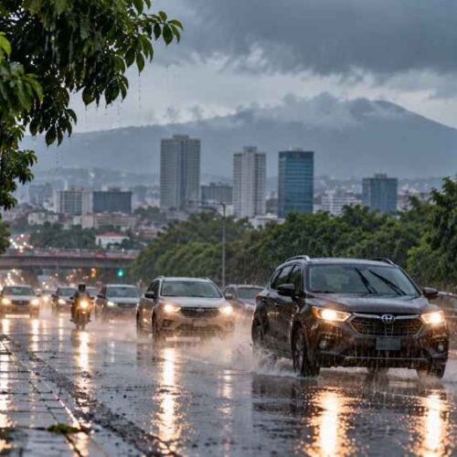El clima de este viernes mantendrá lluvias en diferentes sectores de El Salvador mientras el MARN vigila sistemas en el océano Pacífico. Foto: Ilustración.