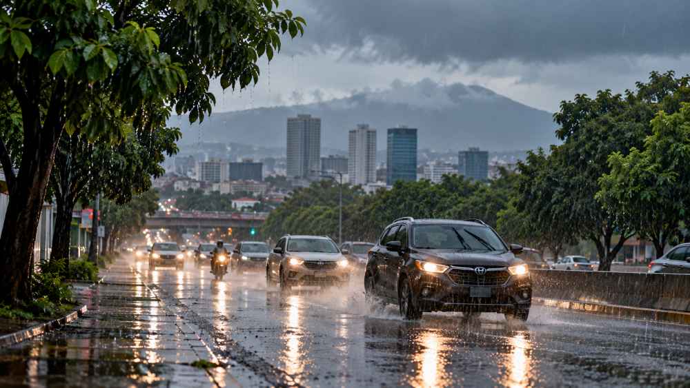 El clima de este viernes mantendrá lluvias en diferentes sectores de El Salvador mientras el MARN vigila sistemas en el océano Pacífico. Foto: Ilustración.