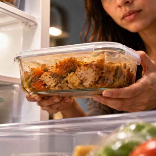 Las sobras deben refrigerarse rápidamente y, como regla general, consumirse dentro de tres o cuatro días. Foto: Ilustración.