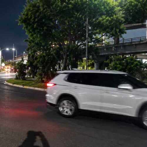 El VMT mantiene carriles reversibles para agilizar el tráfico en varios puntos durante la mañana. Foto: @VMT.