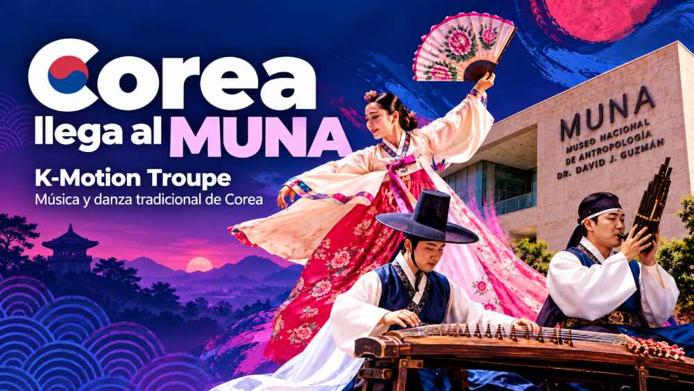 La música y danza de Corea llegarán al MUNA este domingo con la presentación de K-Motion Troupe. Foto: Ilustración.