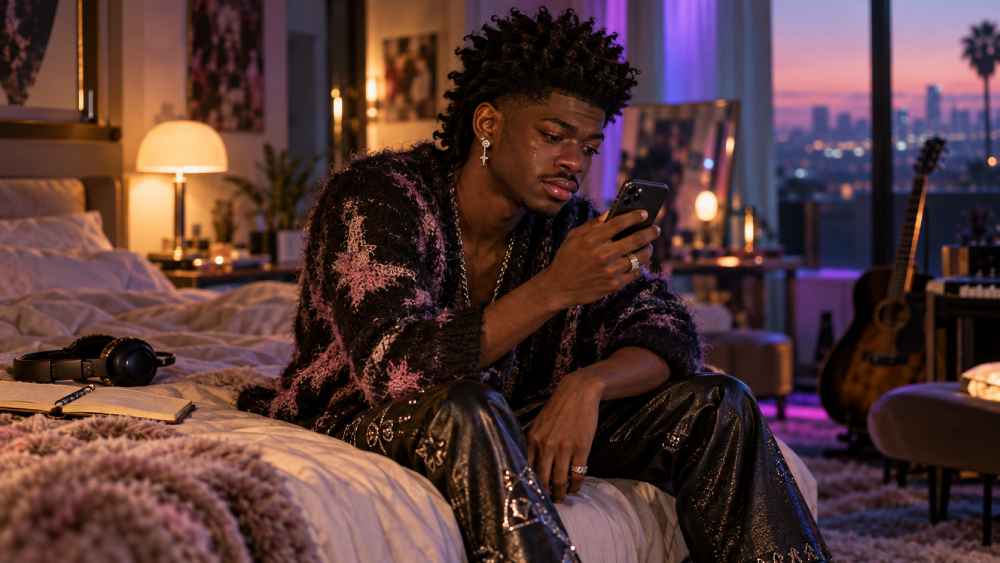 Lil Nas X anunció “World’s Greatest”, su primer sencillo en año y medio, utilizando un emotivo mensaje de voz de su madre, quien falleció en agosto. Foto: Ilustración.