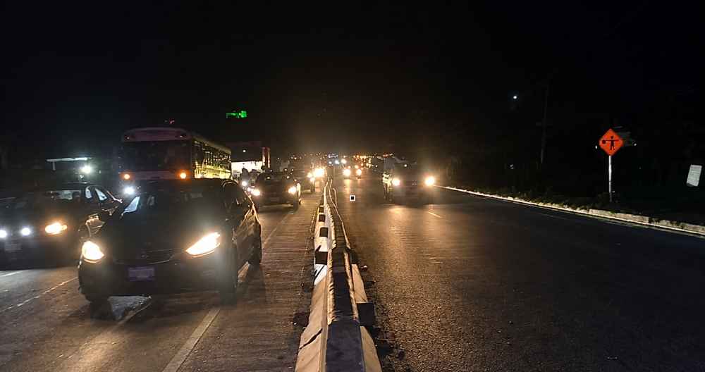 Los dispositivos viales y las actividades del 15 de septiembre provocarán modificaciones en el tráfico de San Salvador. Foto: @VMTElSalvador.