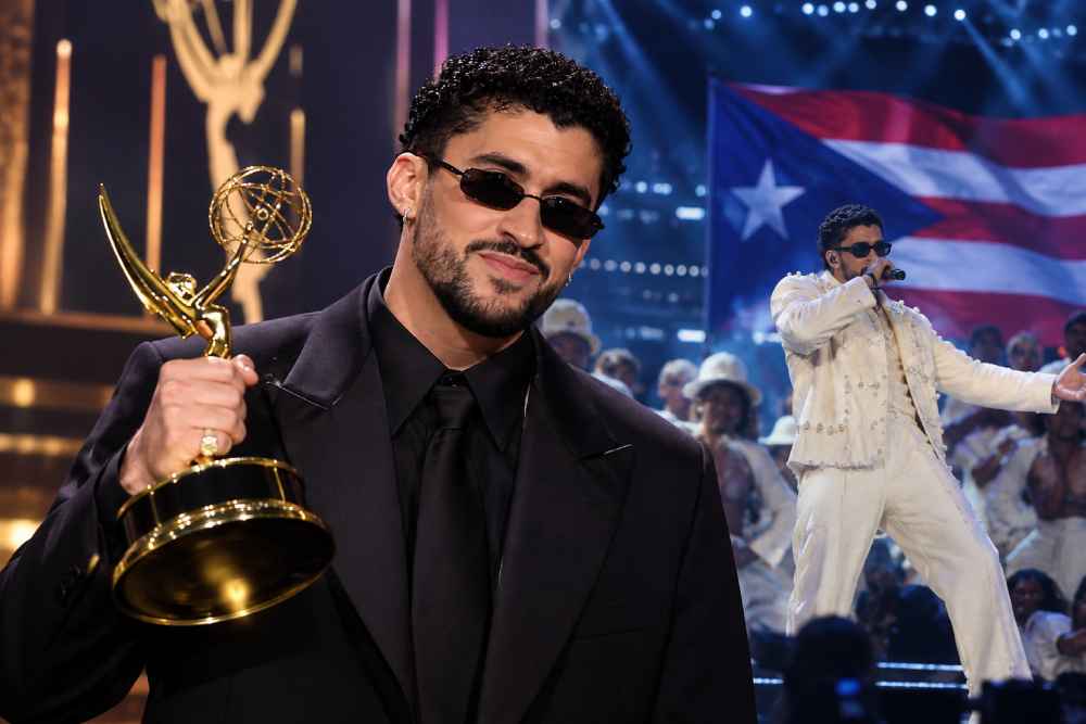 Bad Bunny obtuvo su primer Emmy como productor del espectáculo de medio tiempo del Super Bowl LX, cuya producción ganó siete estatuillas. Foto: Ilustración.