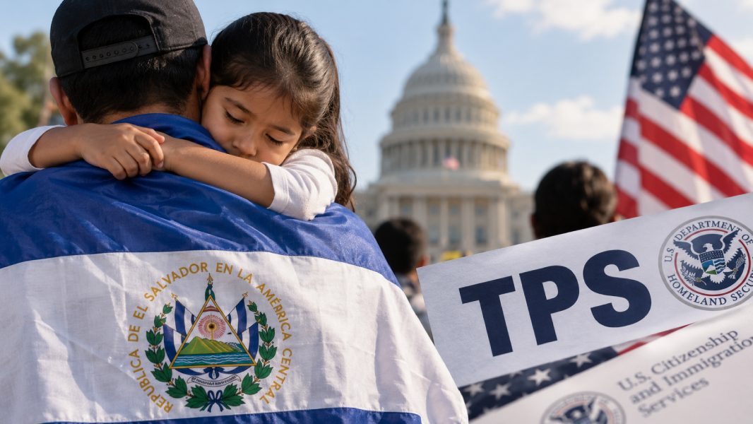 Familias salvadoreñas en EE.UU. a la espera de una decisión sobre el TPS. Foto: Ilustración.
