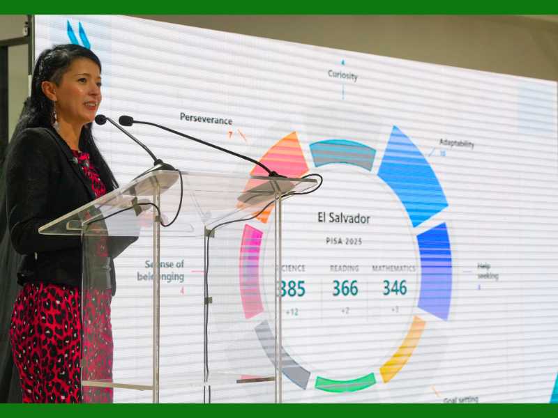Los estudiantes de 171 escuelas públicas fueron evaluados en lectura, matemáticas y ciencias mediante PISA for Schools