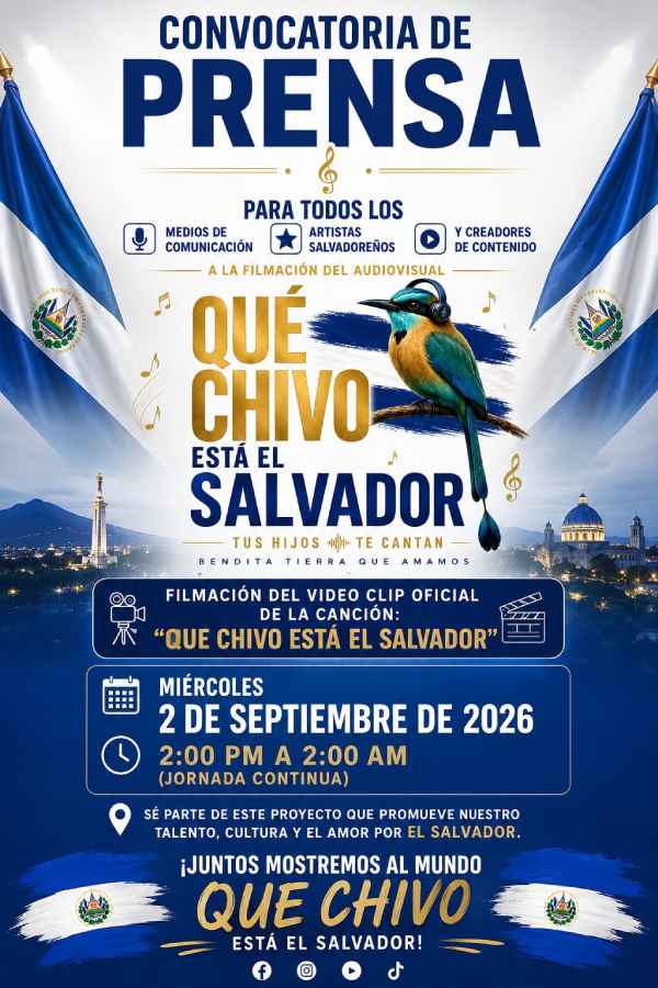 Centro Histórico de San Salvador lugar de grabación del videoclip de la canción Qué chivo está El Salvador.