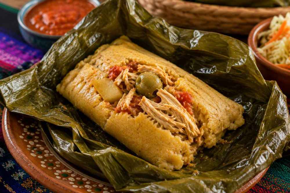 Más de 20 variedades de tamales formarán parte del festival gastronómico de San Pedro Perulapán este domingo 4 de octubre. Foto: Cortesía.