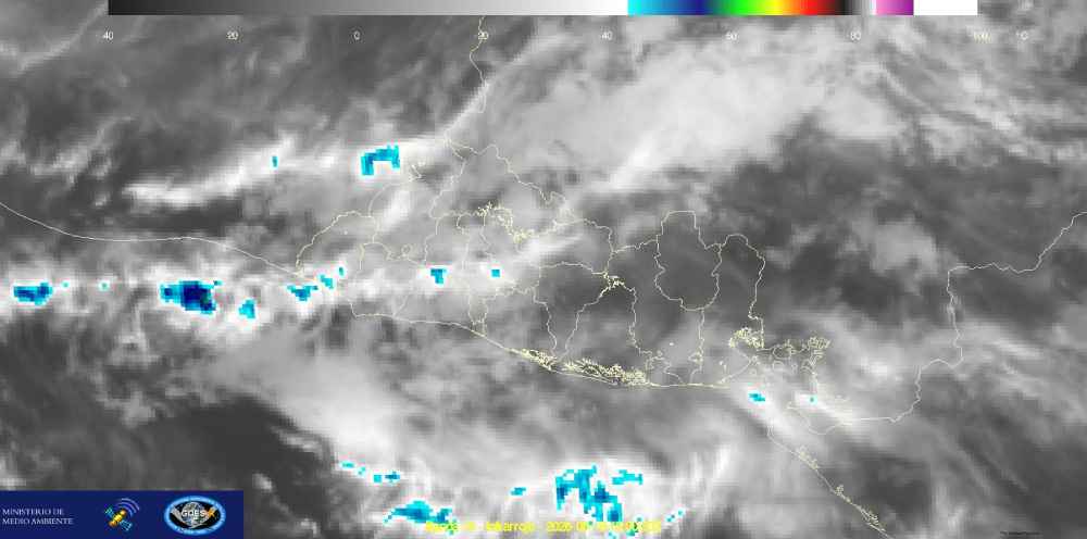 El clima mantendrá una mañana sin lluvias este viernes, aunque las temperaturas podrían alcanzar los 36 °C en el oriente de El Salvador. Foto: @MedioAmbienteSV.