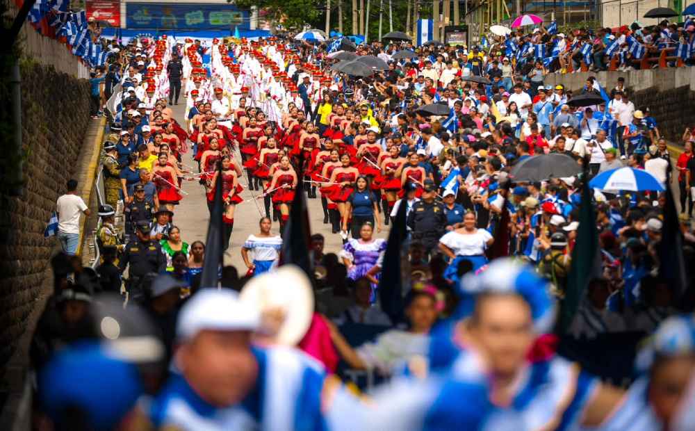 Guatemala, El Salvador, Honduras, Nicaragua y Costa Rica conmemoran este 15 de septiembre 205 años de Independencia con diferentes tradiciones cívicas. Foto: @SecPrensaSV.