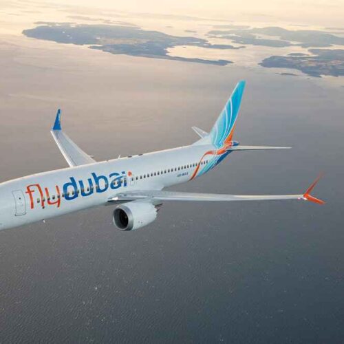El avión FZ1073 de Flydubai tuvo que desviarse hacia Arabia Saudita tras una violenta alteración dentro de la cabina mientras viajaba hacia Tel Aviv. Foto: Archivo.