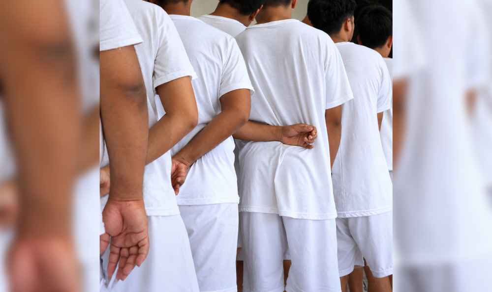 Seis personas fueron condenadas a 20 años de cárcel por extorsión agravada contra una víctima de Apopa. Foto: Órgano Judicial.