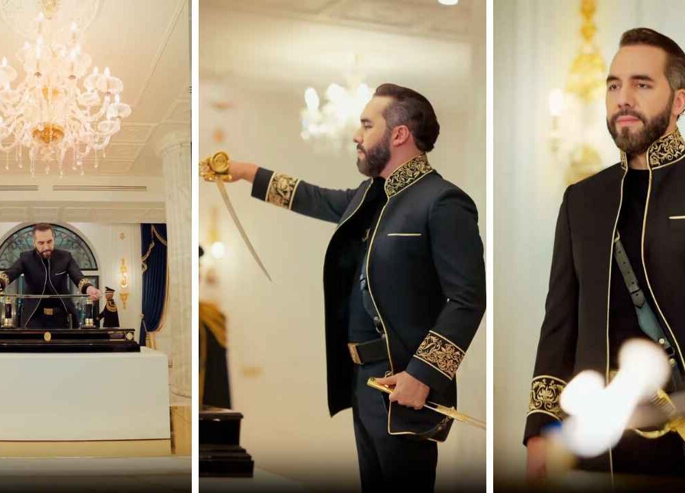Nayib Bukele participó en el traslado de Morazán al nuevo mausoleo del Jardín Centroamérica, en una ceremonia marcada por elementos militares, arquitectura monumental y referencias a la memoria histórica.