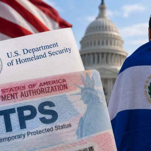 El TPS para salvadoreños todavía aparece clasificado como “Active” por AILA este 9 de septiembre, mientras se espera una determinación oficial de DHS. Ilustración.