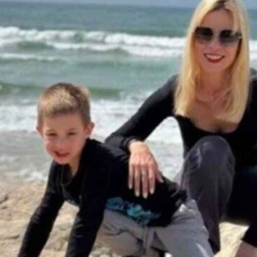 El hacha aparece en los videos que se viralizaron tras el crimen, pero la acusación estableció que Liam murió por heridas de cuchillo. Foto sin fecha de Sigal Yana Itzkovich