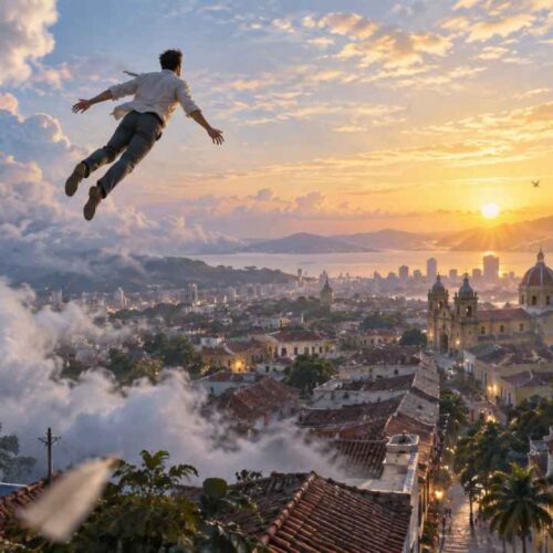 Los sueños de volar no poseen un significado médico universal; la investigación estudia su relación con la memoria, las emociones y las experiencias de la vigilia. Ilsutración
