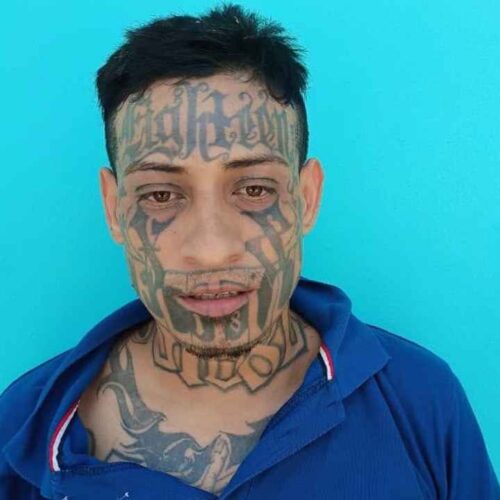 José Erwin Wilberto Ventura Cerón, alias “El Muerto”, fue detenido en México. La captura fue confirmada por el Ministerio de Seguridad de El Salvador. Foto: Ministerio de Seguridad.