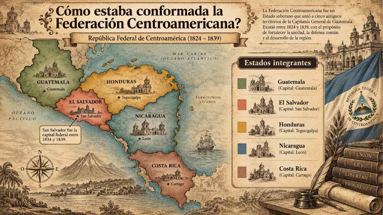 ¿Conocías la Federación Centroamericana y el papel clave de El Salvador?