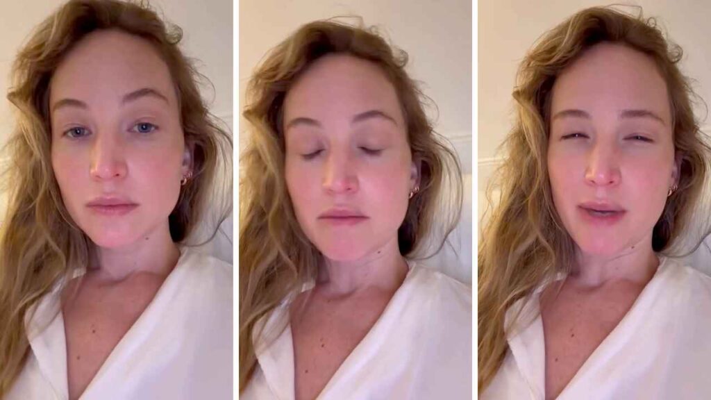 Jennifer Lawrence sorprendió con su llegada oficial a Instagram y una peculiar advertencia para quienes dejen comentarios negativos. Captura de pantalla.