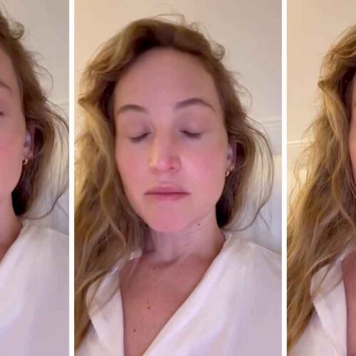 Jennifer Lawrence sorprendió con su llegada oficial a Instagram y una peculiar advertencia para quienes dejen comentarios negativos. Captura de pantalla.