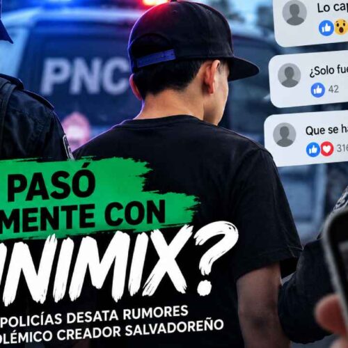 Un video de Minimix junto a agentes policiales generó versiones sobre una supuesta captura, aunque hasta la tarde de este sábado no existía confirmación oficial.