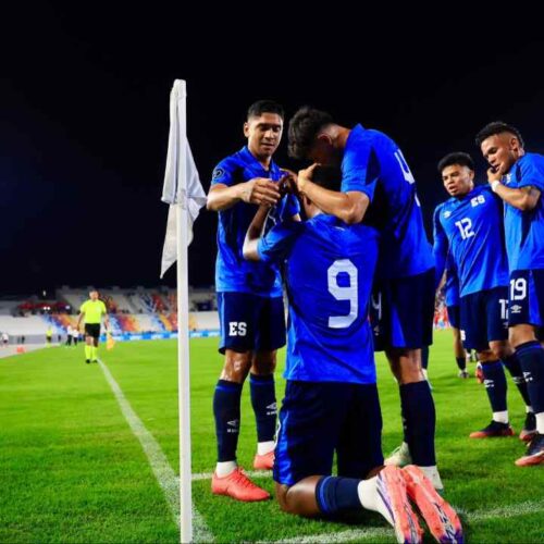 La Selecta comenzó con una victoria 3-1 sobre Martinica su participación en la Liga de Naciones de Concacaf. Foto: x.com/ LaSelecta_SLV