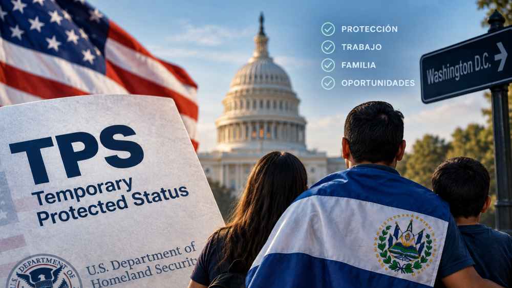 TPS para salvadoreños amparados por el programa mantienen sus protecciones mientras DHS decide su futuro, según confirmó la institución a Los Angeles Times.