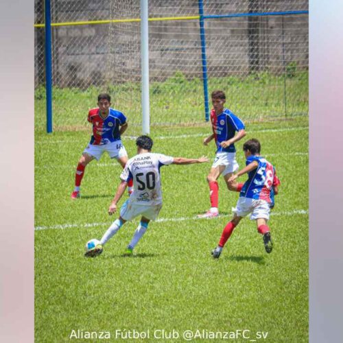 Alianza derrotó 1-2 a FAS en la categoría de reservas con dos goles de Kevin García.
