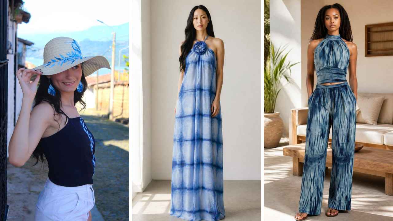 El Festival del Añil ofrece otra razón para recorrer Suchitoto, conversar con artesanos y descubrir cómo el característico pigmento azul se transforma en textiles y piezas para llevar a casa.