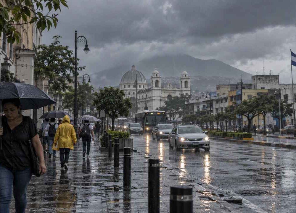 Las lluvias persistentes podrían mantenerse durante varios días debido a la interacción de una baja presión, un campo depresionario y la Zona de Convergencia Intertropical. Foto: referencia / Protección Civil.