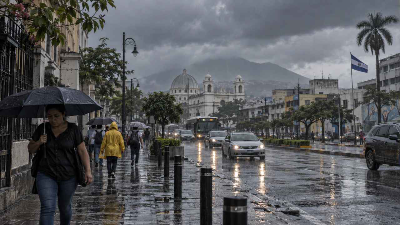 Las lluvias persistentes podrían mantenerse durante varios días debido a la interacción de una baja presión, un campo depresionario y la Zona de Convergencia Intertropical. Foto: referencia / Protección Civil.