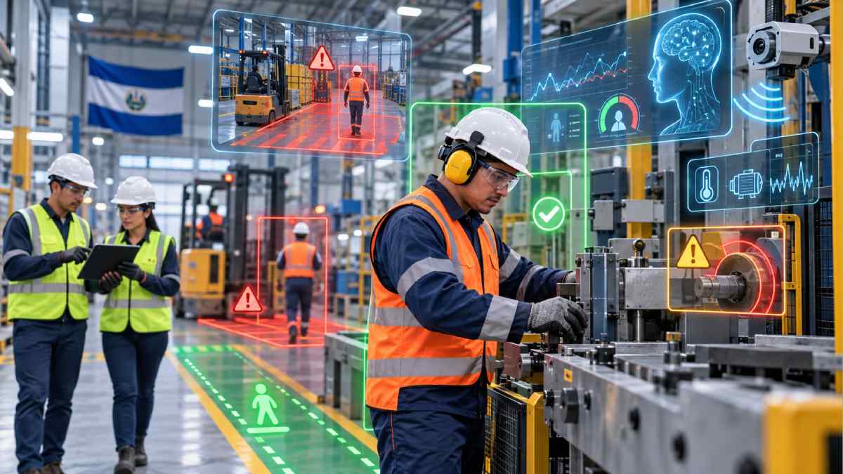 La inteligencia artificial puede contribuir a identificar riesgos y mejorar los procesos de prevención de accidentes en los centros de trabajo. Imagen ilustrativa.