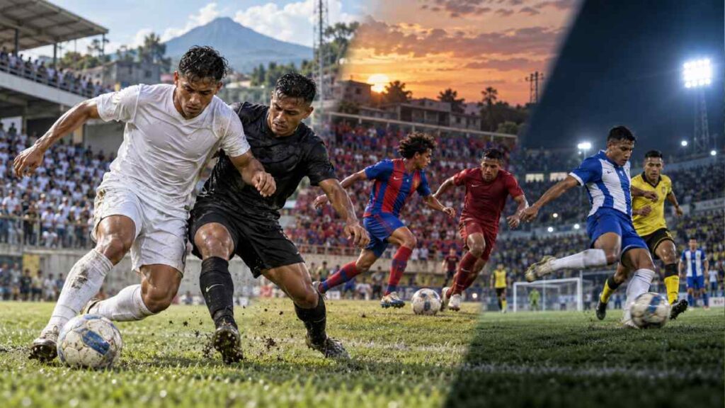 La Liga Mayor de El Salvador disputará tres encuentros el sábado 17 de octubre, correspondientes a la jornada 16 del Apertura 2026. Imagen de carácter ilustativo