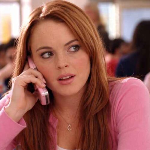 Lohan recreó una escena de “Mean Girls” junto al director Mark Waters para celebrar el 3 de octubre. Foto: archivo.